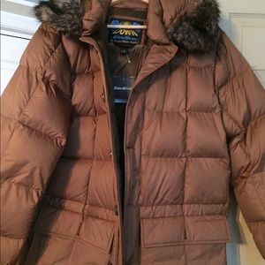 Eddie Bauer men’s Kara Koram Down Parka NWT